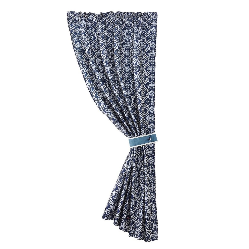 Monterrey Alhambra Print Pocket Curtain HiEnd Accents 48 x 84